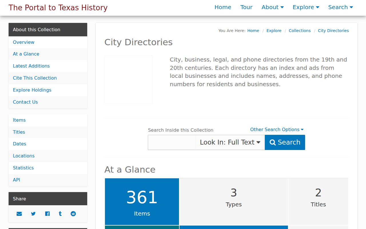 Copperas Cove city directory search at UNT Texas collections